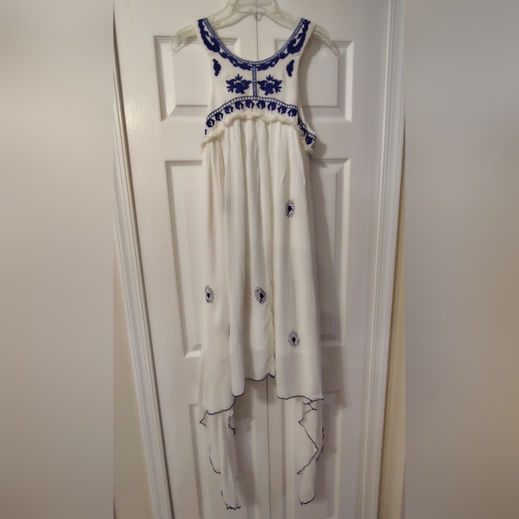 NEW Anthropologie X Raga Boho-chic Embroidered Flowy Goddess Dress Women's Sz Sm - Picture 10 of 10